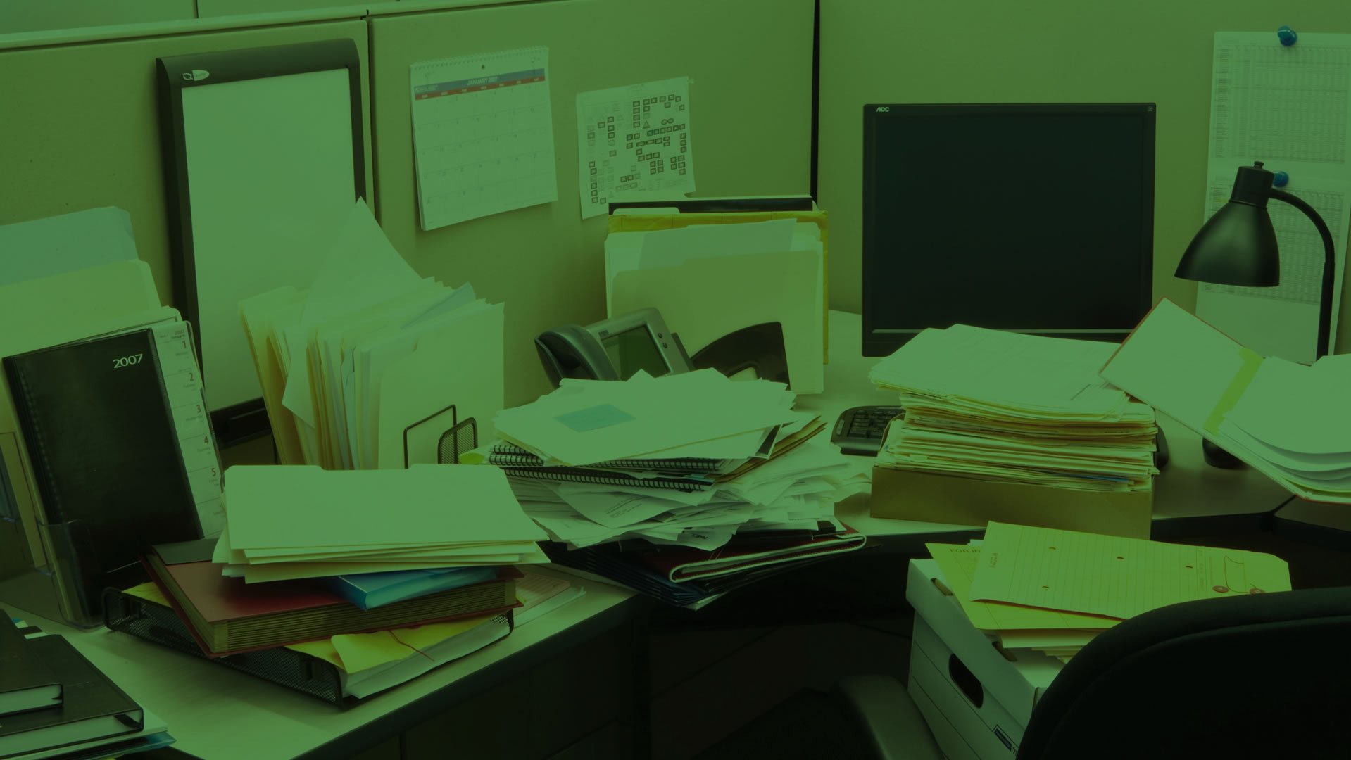 Slide Mesa Baguncada